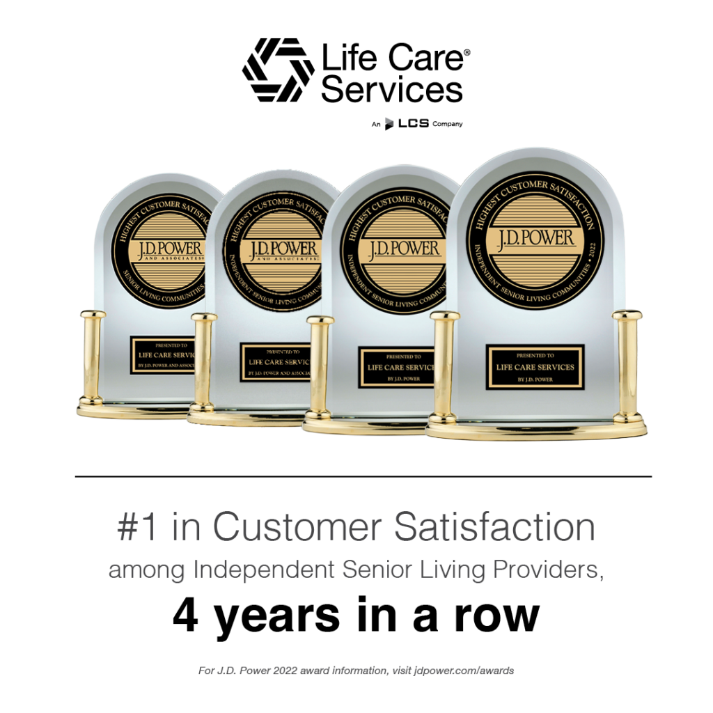 JD Power award for #1 in customer satisfaction