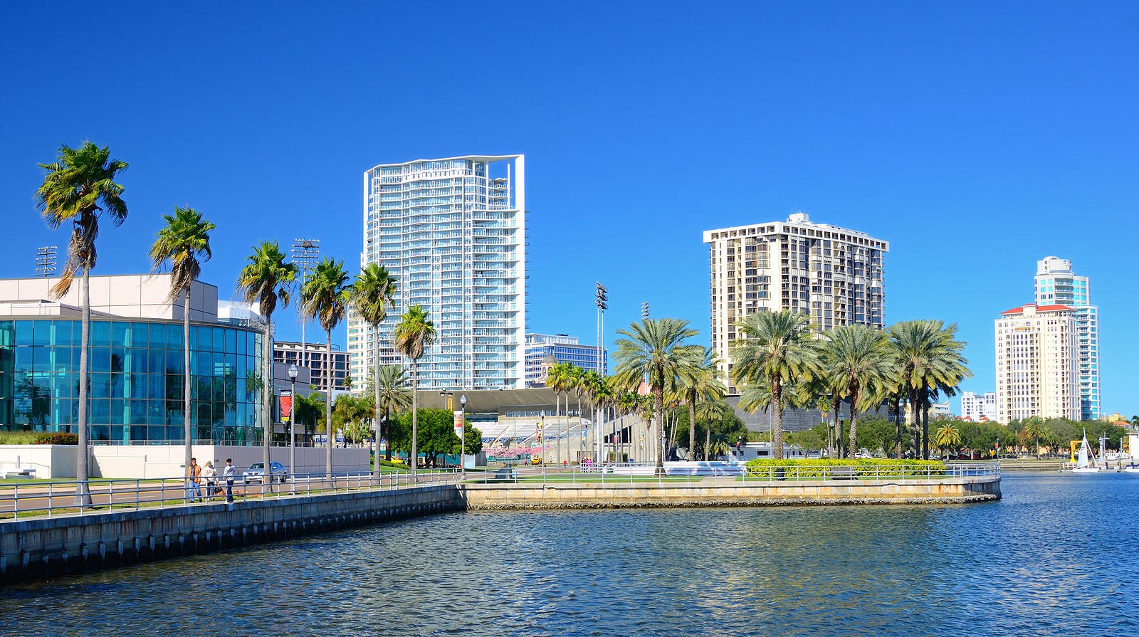St. Petersburg, Florida skyline during the day.