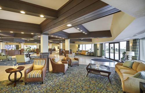 common room and lobby